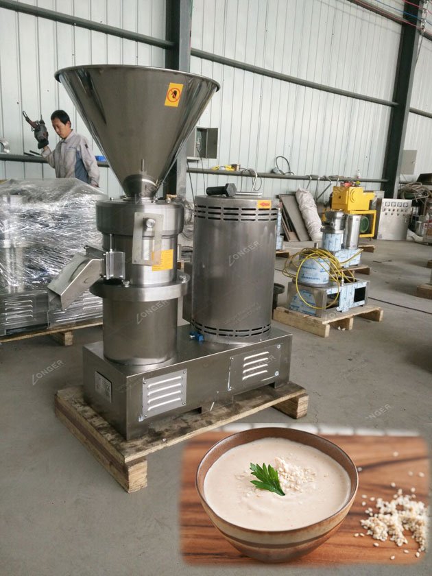 tahini making machine colloid mill