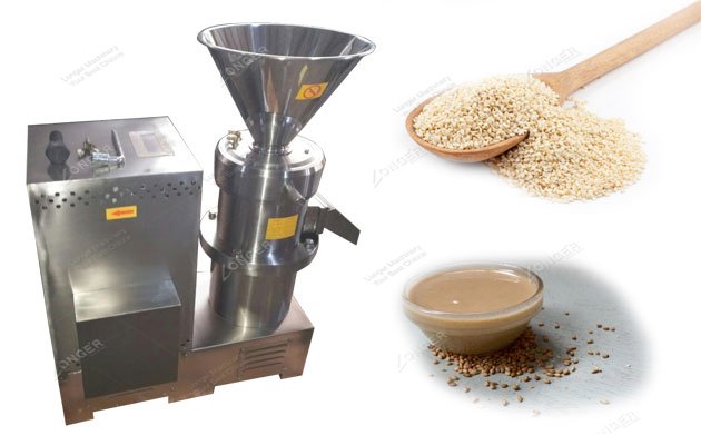 sesame tahini butter grinding machine colloid mill