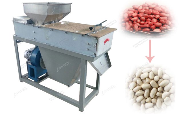 roasted peanut peeling machine