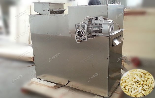 almond strip cutting machine