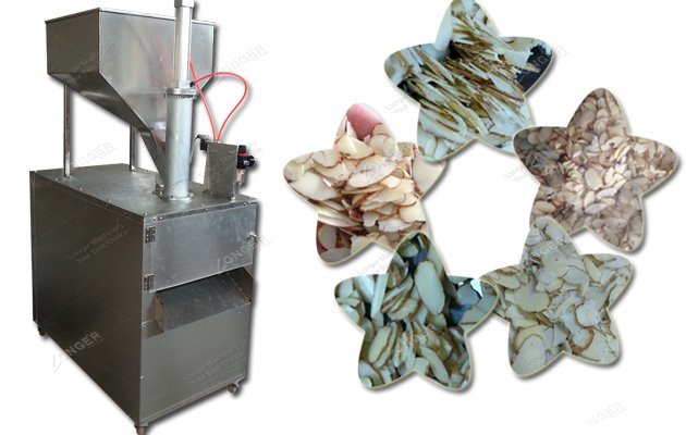 almond slicing cutting machine