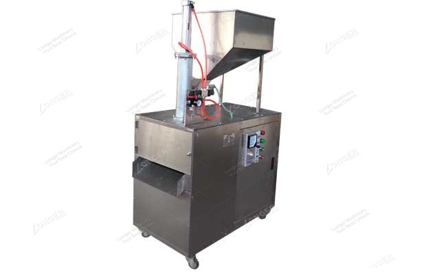 nuts slicing cutting machine