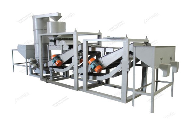 hemp seeds shelling machine