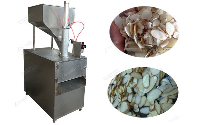 almond slicing cuttting machine