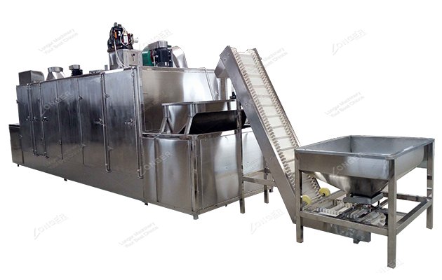 Chickpeas|Nuts Roasting Machine Belt Type