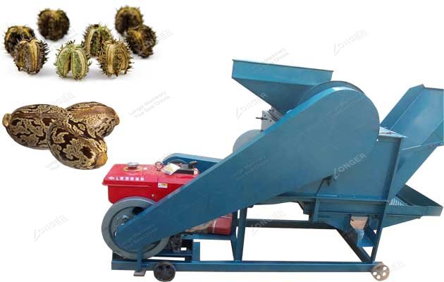 High Quality Castor Beans Cracking Machine Factory Price