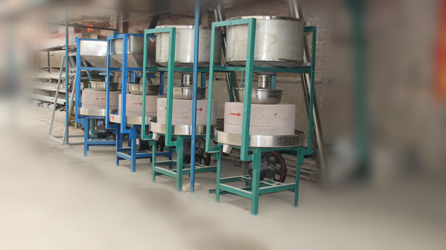 sesame paste making machine stone mill