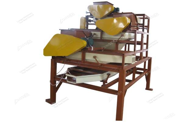 almond shelling machine